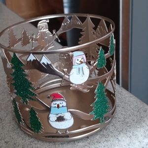 Bath & Body Works Winter Scene Candle Holder